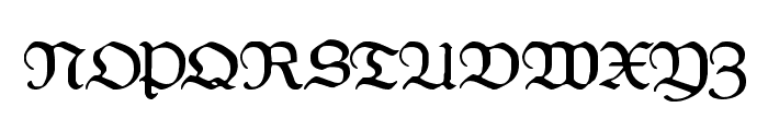 Weiss-Fraktur Font UPPERCASE