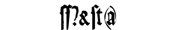 Weiss-Gotisch-Random Font OTHER CHARS