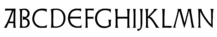 WeissLapidar Font LOWERCASE