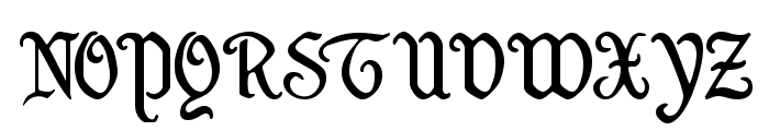 Wellsley Font UPPERCASE