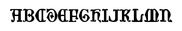 Westdelphia Regular Font UPPERCASE