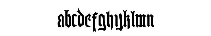 Westdelphia Regular Font LOWERCASE