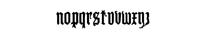 Westdelphia Regular Font LOWERCASE