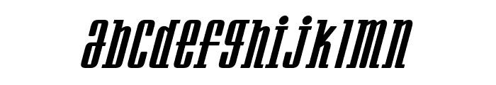 Westminster NDP Italic Font LOWERCASE