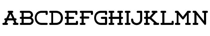 Weston-Free Font LOWERCASE