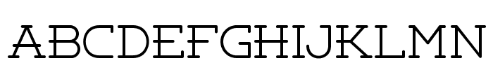 Weston-Light-Free Font UPPERCASE