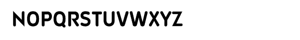 Wevli Condensed Bold Font UPPERCASE