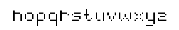 webpixelbitmap-Light Font LOWERCASE