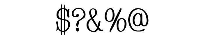 Whackadoo Font OTHER CHARS