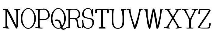 Whackadoo Font UPPERCASE