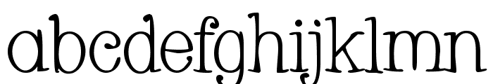 Whackadoo Font LOWERCASE