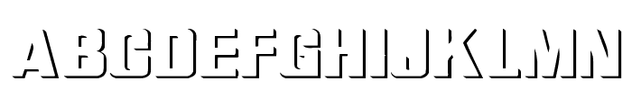 WhatA-Relief Wd Font LOWERCASE