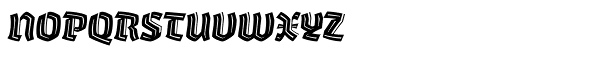 Whisky 1780 Inline Italic Font UPPERCASE