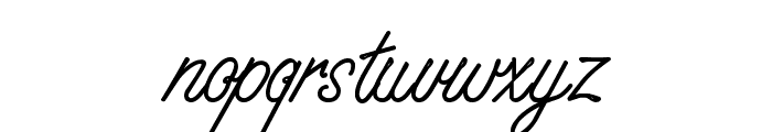 WhisperWrite Medium Font LOWERCASE