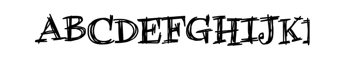 Wiccan Serif Regular OT Font UPPERCASE