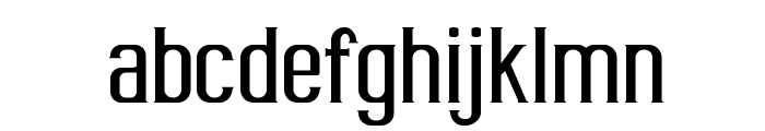 Wideroy Font LOWERCASE