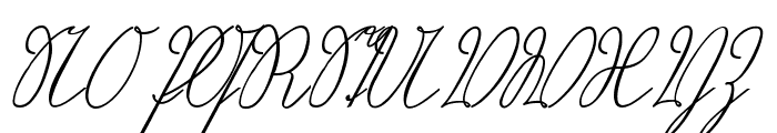 Wiegel Kurrent Medium Font UPPERCASE