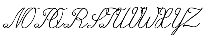 Wiegel Latein Medium Font UPPERCASE