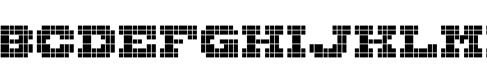 Wild West Pixel Font LOWERCASE