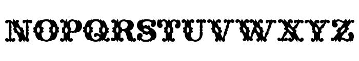 Wild West Wind Font LOWERCASE