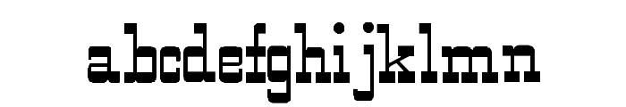 WildWest-Normal Font LOWERCASE