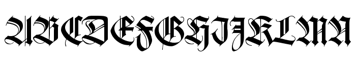 WilhelmKlingsporGotisch Font UPPERCASE