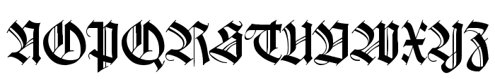 WilhelmKlingsporGotisch Font UPPERCASE
