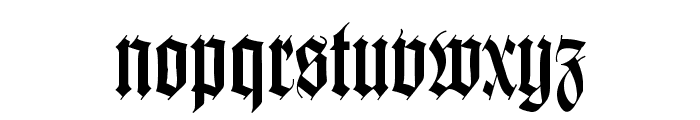 WilhelmKlingsporGotisch Font LOWERCASE