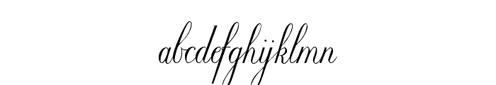 Willegha [Unregistered] Font LOWERCASE
