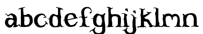 Willowheart Font LOWERCASE