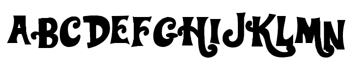 WillyWonka Font LOWERCASE