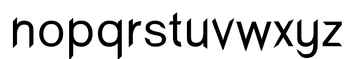 Wind Sans Serif regular Font LOWERCASE