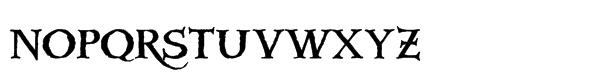 Windlass Std Regular Font LOWERCASE