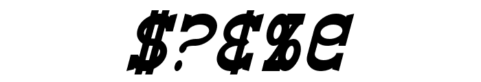 Winslett Italic Font OTHER CHARS