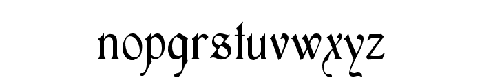 WishMF Font LOWERCASE