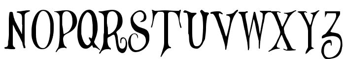 Wizards' Magic Font UPPERCASE