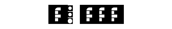 WLM Braille 4 Regular Font OTHER CHARS
