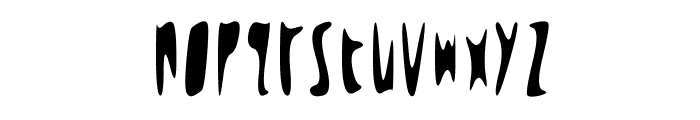 WOH Font LOWERCASE