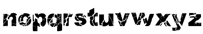 WOODCUTTER STORM Font LOWERCASE