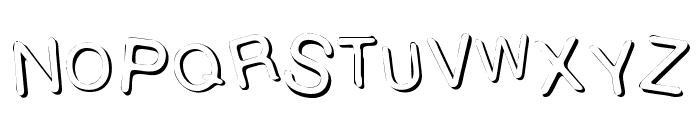 WOODCUTTER SUTIL SHADOW Font UPPERCASE