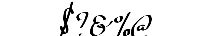 Wolgast Script Font OTHER CHARS