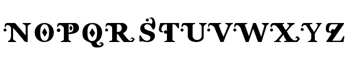 Wonderland Medium Font UPPERCASE