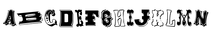 WoodTypesMK Font LOWERCASE
