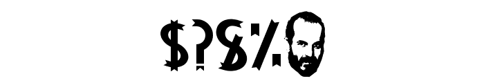 Woodcutter MMXV Font OTHER CHARS