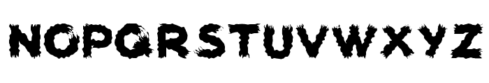 woodcutter carnage Font LOWERCASE