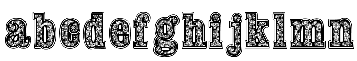 woodcutter fontana Font LOWERCASE