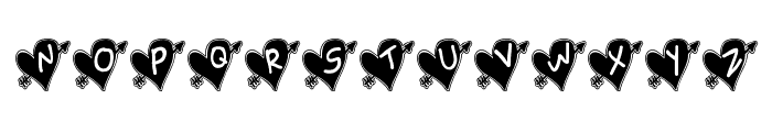 Written In My Heart College Updated Font UPPERCASE