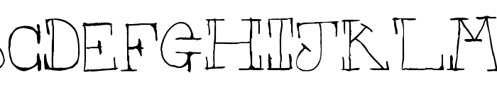 WS Serif Font UPPERCASE