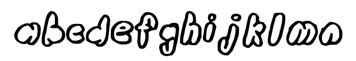 WubDub Font LOWERCASE