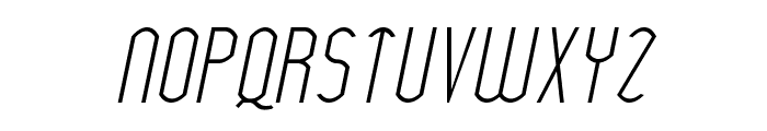 Wytherness Oblique Font UPPERCASE